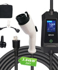 Juice Up Your Ride Effortlessly With Level One Two Portable Ev Charger Outputting Sixteen Amps Through A Tough Twenty Five Foot Type One J772 Cord