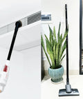 Five Pack 1.25 Inch Vacuum Extension Wands With 1.38 Inch To 1.25 Inch Hose Adapter For 32mm And 35mm Vacuum Cleaners in use and standing