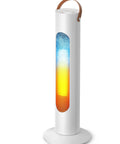 25 Inch Tower Space Heater And Fan Combo With 1500W Power For All Season Warmth, Two Heating Modes And Quiet 70 Degree Oscillation