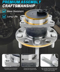 2 Pack Rear Wheel Bearing Hub Assembly Fits Avenger Caliber 2007-2012, high-quality materials, wear-resistant, long life