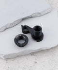 DRH WMN112 Derailleur Hanger Dropout For Cervelo C3 C5 R3 R5 CVR18 3 Gear Mech Replacement, black anodized aluminum