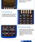 Multifunction handheld process calibrator with LCD display, function buttons, and lead jack design for accurate calibration.