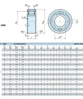 Sprag Clutch Bearing ASNU40 40x90x33mm With Keyway for Industrial Drives Built Tough Hardened Steel Precision Machined Secure Keyed Fit in Mechanical Transmission Systems diagram