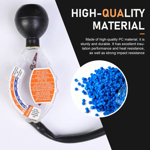 Smooth Operator Coolant And Antifreeze Tester Featuring Crisp Gauge Readout And Heavy Duty Rubber Bulb Universal Fit For Car Truck Motorcycle Keep Your Ride Sweet All Year Long with durable PC material and black rubber bulb.