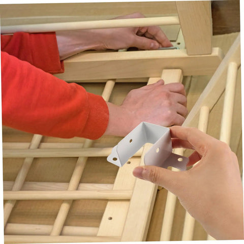 Built Tough Metal Bed Rail Fasteners Twenty Piece Hinge Buckles And Snappy Slide Hooks For No Sweat Bed Frame Setup Solid Fit Furniture Bracket Hardware Kit