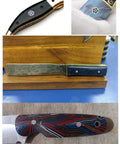 8mm Mosaic Rivet Pin For Knife Handles With 60mm Length Color Resin Filled Decorative Pin For Custom Knives in various handle designs