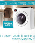 Lazy Sunday Fully Automatic Washing Machine With One Touch Auto Timer And Super Low Energy Draw Featuring Six Wash Cycles Plus Deep Extra Rinse Rounds For Fresh Threads On Overstuffed Loads in a compact laundry setting.