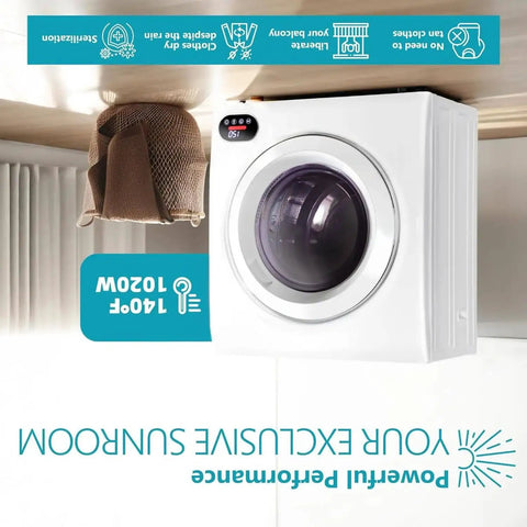 Lazy Sunday Fully Automatic Washing Machine With One Touch Auto Timer And Super Low Energy Draw Featuring Six Wash Cycles Plus Deep Extra Rinse Rounds For Fresh Threads On Overstuffed Loads in a compact laundry setting.