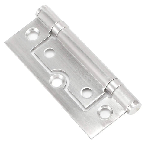Stainless Steel Door Hinge Set Six Pcs Flat Open 360 Degree Pivot With Silent Rotation for hardware use, showing one hinge.