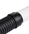HDPE Corrugated Adapter 4 Inch Spigot to 4 Inch Corrugated Hub Connection for Easy Plug and Play Transition Between Corrugated Pipe and Sewer Drain Lines Black Durable Fittings
