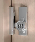 Keyless 3 Digit Combination Gate Latch For Barn Doors And Cabinets Mechanical Password Lock For Privacy Easy Flip Latch