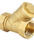 Y Shaped Brass Water Filter Adapter For Reverse Osmosis Systems Rustproof Pipe Connector Strainer Valve Fitting