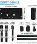 Inner Cam Bearing Installer And Puller Tool For Harley Twin Cam Engines 1999 To 2017 product dimensions diagram