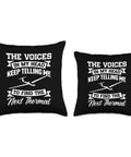 "Soaring Sailplane Pilot Throw Pillow For Aviation Enthusiasts Glider Lover Gift Cushion Cover For Airplane Fans Dope Aerial Art And Flight Passion Ideal For Sofa Bed Office Decor" featuring sailplane graphic on black background.