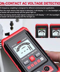 Automatic Digital Multimeter With Auto Ranging And Non Contact Voltage Testing For AC DC 4000 Count Smart Meter display