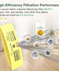 10 Pack 10-14 Gallon Vacuum Bags for Wet Dry Vacuums, Disposable Collection Bags Compatible With Type I 90672 9067200