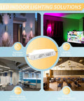 Heavy Duty Ip67 Waterproof Led Driver Power Supply 18W 24V Ac Dc Constant Voltage Transformer shown in indoor and outdoor lighting setups.