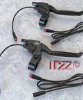 Durable Waterproof 2 Pin Brake Lever Connector for Electric Bikes and Scooters, 22.5mm Fit, Aluminum Core, Pair