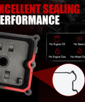 Valve Cover Set With Bolts Oil Cap Gaskets Spark Plug Tube Seals And PCV Valve For 3.5L V6 Nissan Altima Maxima Murano Quest Infiniti I35 2002 2009 Direct Fit Engine Replacement showing excellent sealing performance diagram.