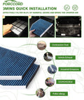 Audi A4 Cabin And Engine Air Filter Top-Notch Combo With Activated Carbon, demonstrating filter installation and benefits, CF11179 CA10522