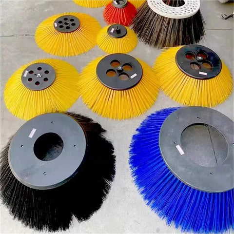 Ride-On Floor Sweeper Side Brush Replacement Part In Four Sizes D180 X400mm, D210 X450mm, D260 X500mm, And D130 X350mm. Heavy Duty Bristle Sweepers For Industrial Cleaning Equipment Keeps Your Sweeper Running Smooth.