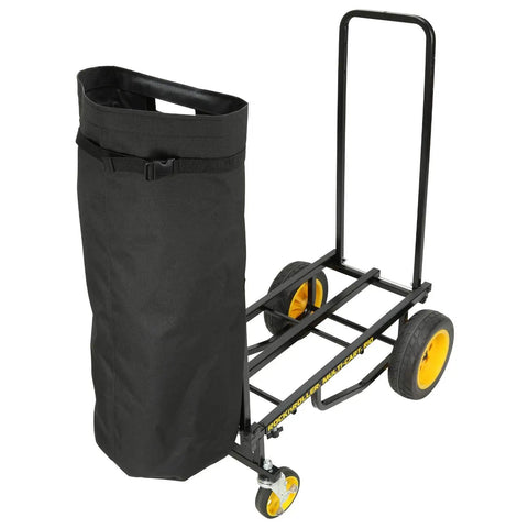 Durable Handle Bag With Rigid Bottom For R8 R10 R12 Multi Carts, Quick Release Buckle, 600D Polyester, snug fit on handle.