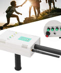 Portable Underground Metal Detector For Treasure Hunters Long Range 0 To 1200 Meters Handheld Pin Pointer For Gold Silver Copper Perfect For Adults Camping And Hiking Adventures