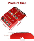 Multi Angle Drill Guide Jig With 30 45 90 Degree Options, Bubble Level For Precise Straight And Angled Holes, shown in size dimensions