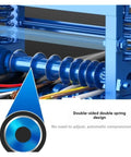 Top Rated Fully Automatic Cable Stripper Machine Multi Function Electric Wire Stripper showing double-sided spring design and internal mechanism.