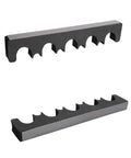 Two Pack Gun Rack For Safe Storage And Quick Access Rifle And Shotgun Holder In Cabinet Upright Rest With Foam Padding And Magnetic Strip