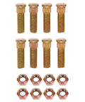 Wheel Stud Replacement Kit 8 Pack For Lazer Z AC AS CT HP LC XP XS Turf Tracer DS S X Z Series Lawn Mower Models 1-633926 1-613150 E633926 242-50 Compatible