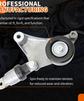 Serpentine Belt Tensioner Assembly With Belt For 2001 2010 Toyota Camry Solara RAV4 Highlander Scion Tc 2.4L L4 Replacement Kit