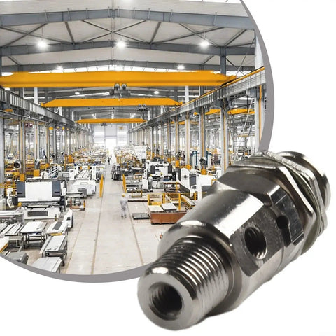 Rock Solid Heavy Duty Pneumatic Valve With Push Button Return Switch, 2 Position 3 Way Metal Body, 0 To 0.9 MPa
