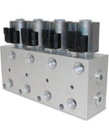 Universal 4 Circuit Hydraulic Multiplier Kit With Selector Valve, Couplers And Switch Box Control For Open Closed Or FPC Systems