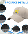 Lightweight Women Cap With Adjustable Buckle For All Seasons Ultra Comfortable Hat featuring breathable mesh design