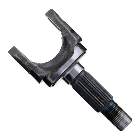 OE Replacement Axle Shaft For Dana 30 Axle Beefy Durable Drivetrain Part Built For Jeep SUV And Off Road Rigs Genuine OE Quality Long Lasting Strength For Tough Trails And Everyday Trail Ready Reliability shown angled with splined end