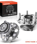Rear Wheel Bearing And Hub Assembly Bolt-On 5 Lug Fits Honda CR-V 2007 2011 And Accord Crosstour 2010 2011 Crosstour 2012 2015 FWD Only Built To Last Heavy Duty Ball Bearings
