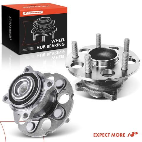 Rear Wheel Bearing And Hub Assembly Bolt-On 5 Lug Fits Honda CR-V 2007 2011 And Accord Crosstour 2010 2011 Crosstour 2012 2015 FWD Only Built To Last Heavy Duty Ball Bearings