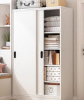 White cabinet with Five Pack Matte Black Self Adhesive Door And Cabinet Handles 4.38 Inch Long No Drilling Required Sticky Finger Pulls