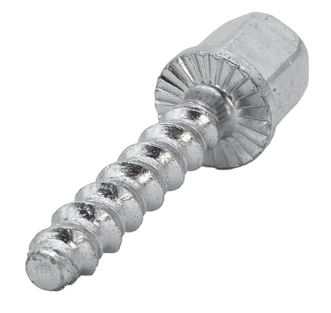 Side view of metal 3/8 In Threaded Rod Anchor For Concrete Vertical Installations, 1/4 In By 1-1/2 In, One Piece Design, Pilot Hole Required