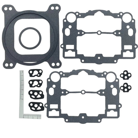 All In One Square Bore Carburetor Rebuild Kit For 1400 Series Edelbrock 1406 And 1477, Compatible With Carter AF