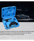 Open blue case with Camshaft Alignment Lock Timing Tool Kit For 1.2L Engines Compatible With Citroen Peugeot Opel OEM 0109-2B