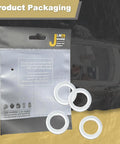 Fill And Drain Screw Washers Kit For Johnson Evinrude OMC Outboard Gearcase Lower Unit Oil Drain Gasket 4 Pack package