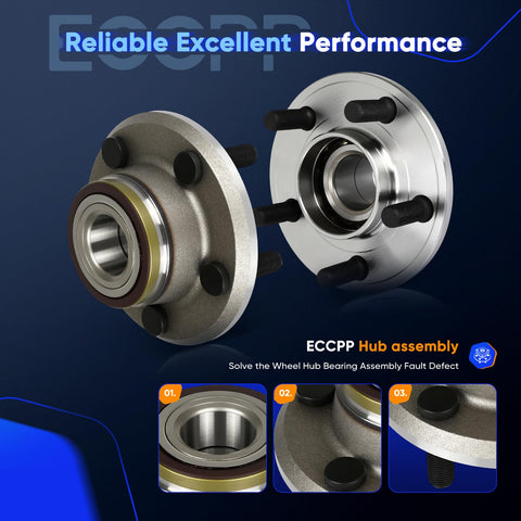 Front Wheel Hub Bearing Assembly 5 Lug With ABS For Dodge Challenger And Chrysler 300 RWD Fits 2005 To 2010 Chrysler 300 2011 RWD