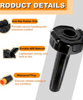 Full Twist Throttle Kit For 12V To 72V E Bikes And Scooters 3 Pin Surron Style Waterproof Quick Twist Handlebar Throttle