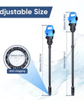 Heavy Duty Badass Electric Drum Pump For 55 Gallon Barrels with adjustable telescoping tube design and anti-clogging feature.
