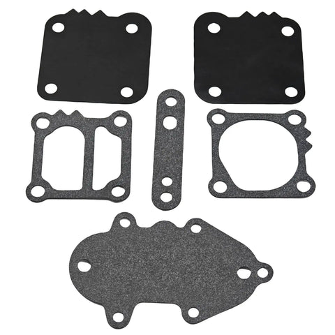 Fuel Pump Diaphragm Kit For Outboard Engines Replacement For Mercury Mariner And Force 30 To 275 HP Check Valve 21 43990A10 18 7817 Durable, Plug And Play Install, OEM Style Replacement To Restore Fuel System Performance components