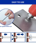 1699 Piece Aluminum Steel Pop Rivets And Washers Kit With Double Sided Storage Box 25 Sizes From 3/32 Inch To 1/4 Inch DIY Friendly