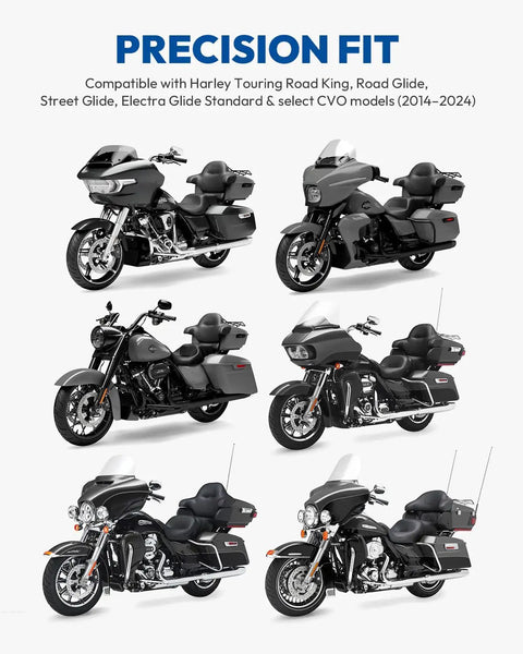 Tour Luggage Pack Quick Disconnect Wiring Harnesses For Harley Touring Models Plug And Play Power Tap Harness Fits Road King Street Glide Road Glide Electra Glide 2014 Through 2024