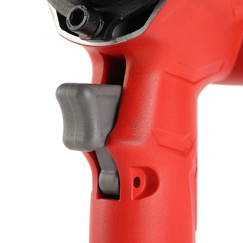 Close-up of trigger on Half Inch Air Impact Wrench With 400 Ft Lbs Torque, Heavy Duty All Metal Build, Variable Power Settings, 5 SCFM At 90 PSI